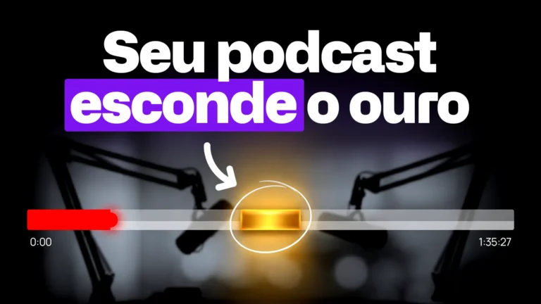 cortes de podcast no YouTube