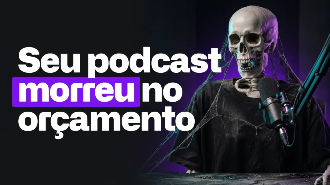 Podcast corporativo gravar remoto